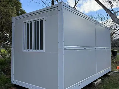 Customized 20ft Double-Wing Expandable Container Houses for Japanese Clients​