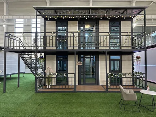 Custom Case of 20ft Expandable Container House for South African Client​